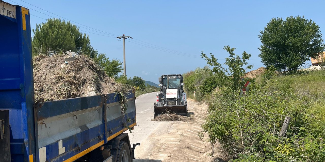 Kırsalda hem temizlik hem estetik
