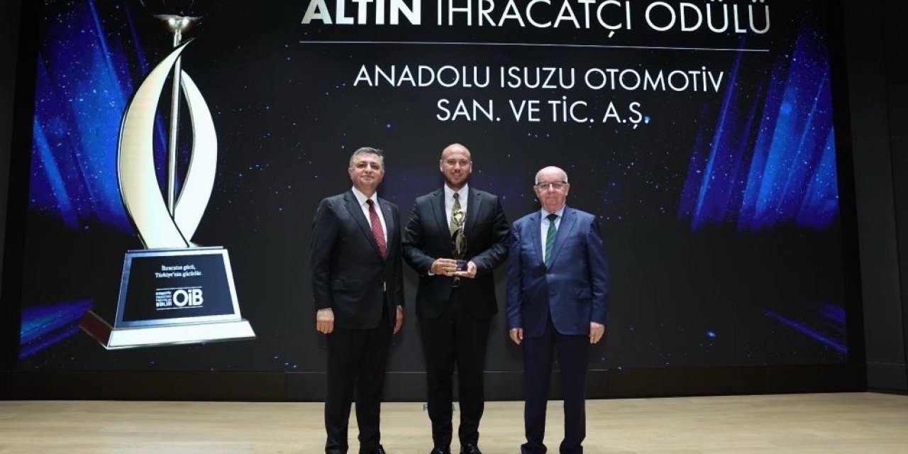 Anadolu Isuzu “İhracat Başarı Ödülü”nün Sahibi Oldu