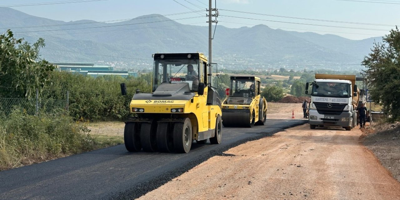 Asfalt Çalışmaları Sürüyor