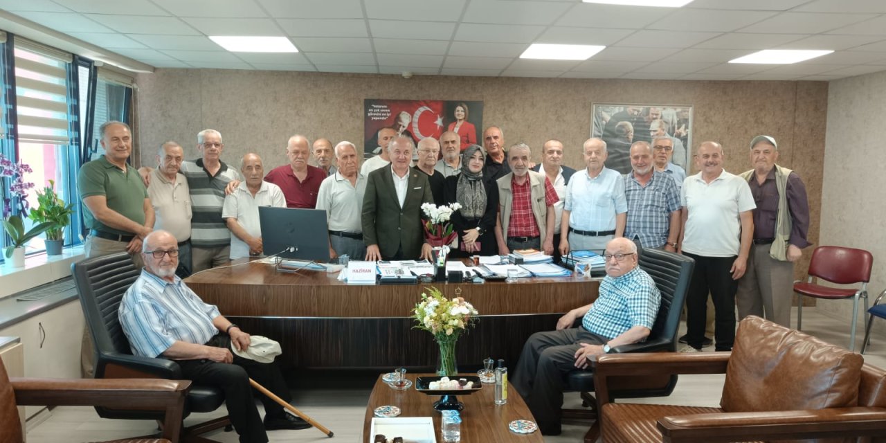 Erdem Arcan’a hayırlı olsun ziyareti