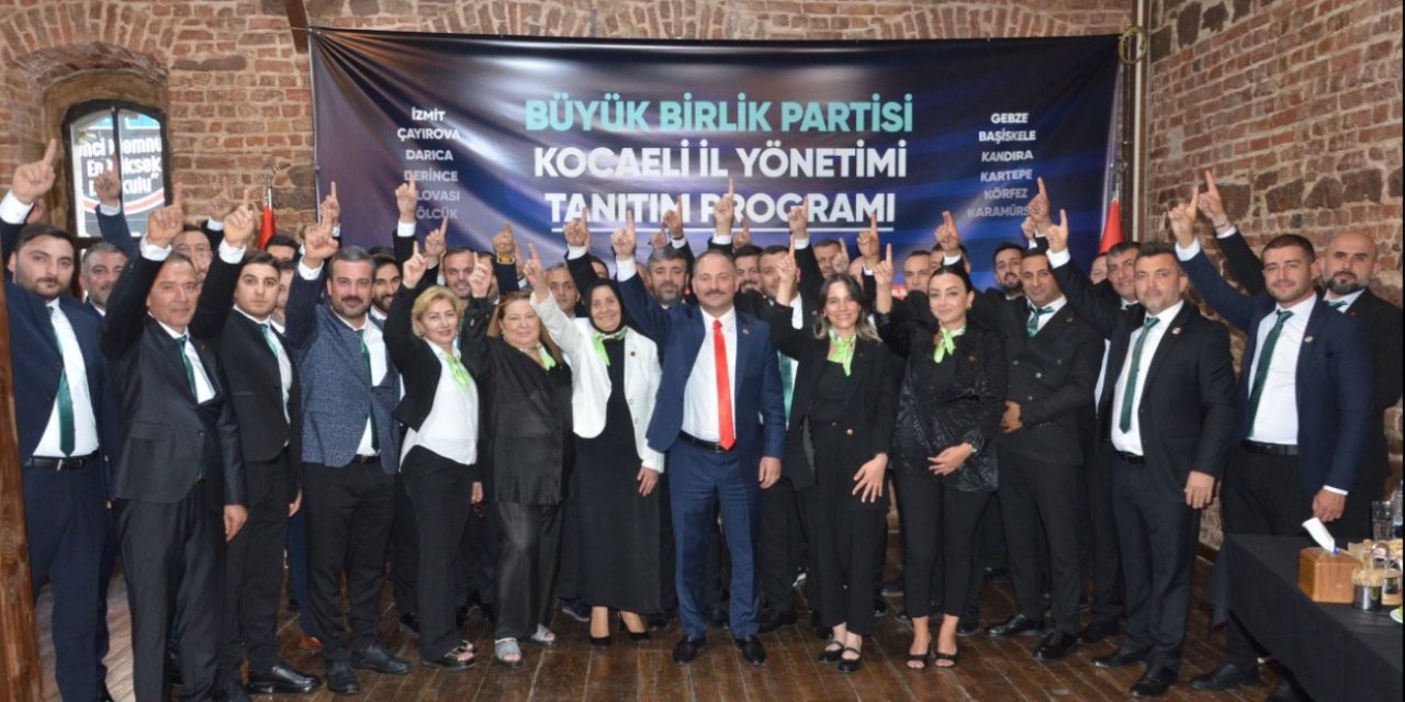 BBP Kocaeli Yeni Yönetimi Açıklandı
