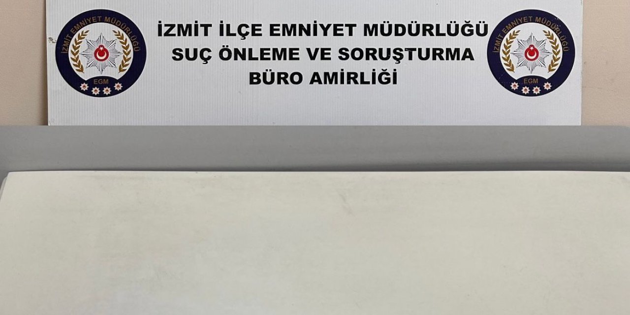 Çaldığı altınlar ile yakalandı!