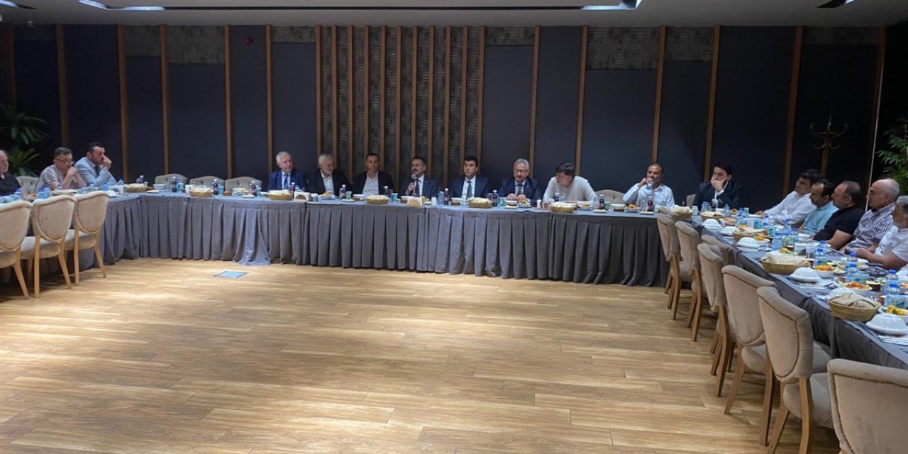 Vali Aktaş, Toplantıya Katıldı