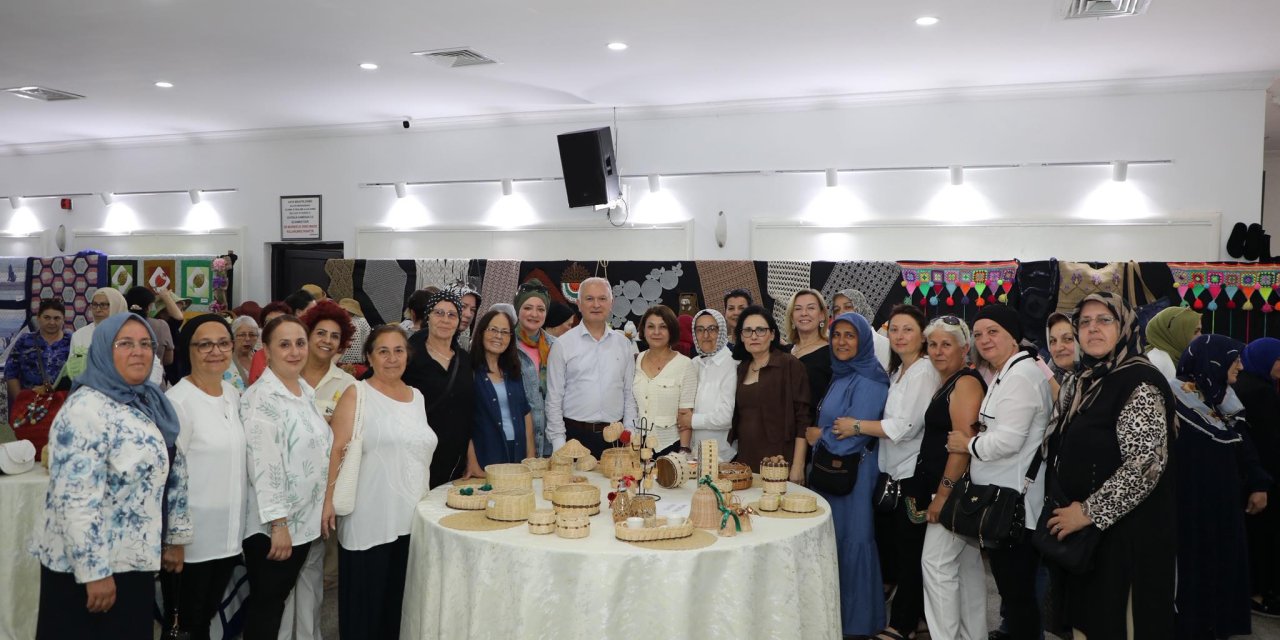 KARMEK Yıl Sonu El Sanatları Sergisi Açıldı
