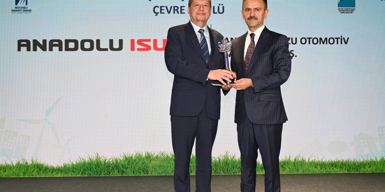 Anadolu Isuzu, Kocaeli  Sanayi Odası’ndan Ödül Aldı