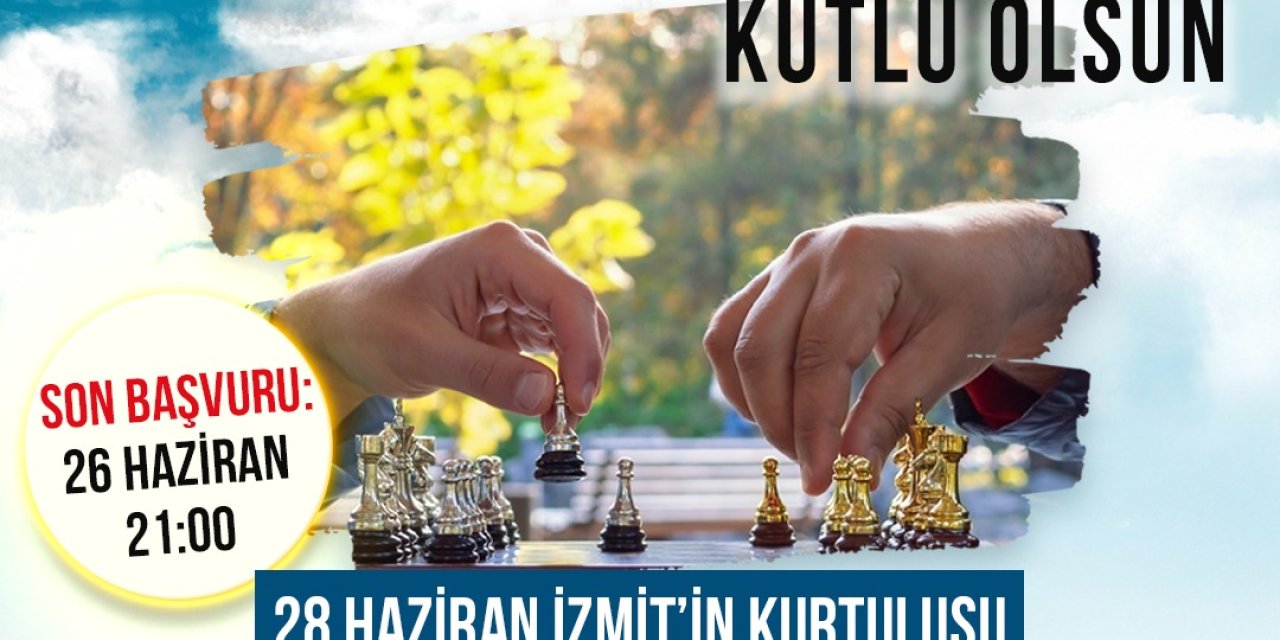 Satranç severler kurtuluş etkinliklerinde buluşacak