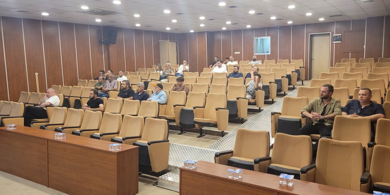 Personele Yangın Eğitimi Verildi