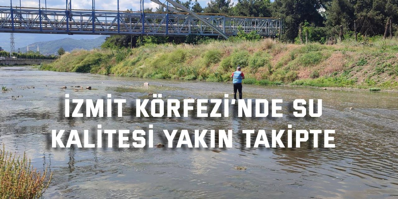 İzmit Körfezi’nde su kalitesi yakın takipte