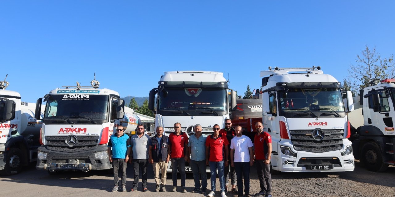 Büyükşehir A Takımı, Sakarya’nın yardımına koştu