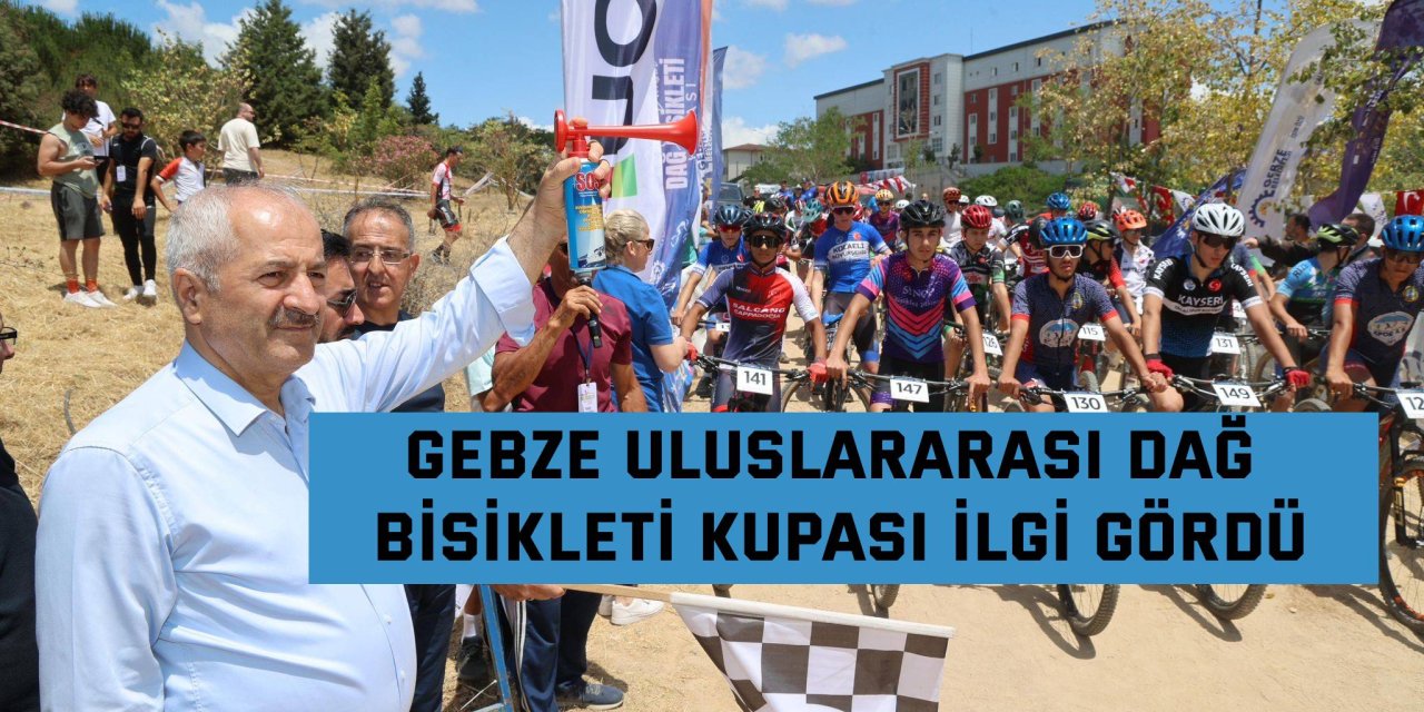 Gebze Uluslararası Dağ Bisikleti Kupası ilgi gördü