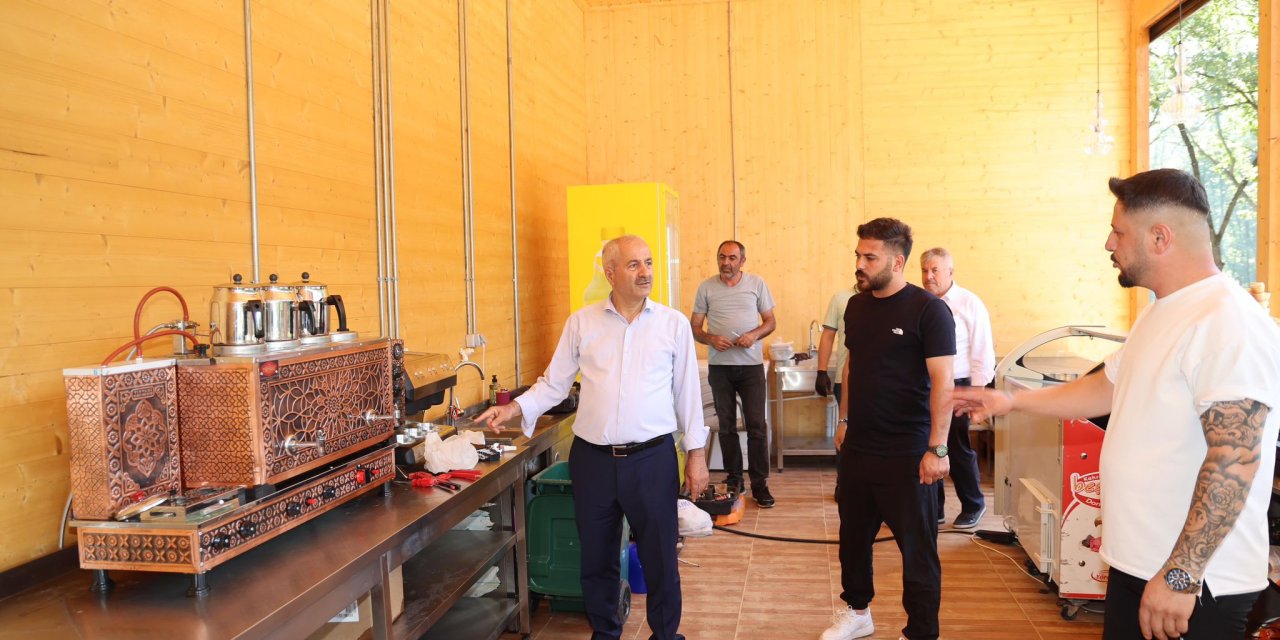 Cuma Köy“Güzide Orman Kafe” Açıldı