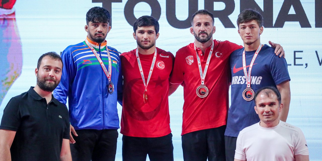 Uluslararası Güreş Turnuvası Sona Erdi