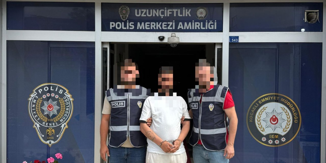 14  yıl hapis cezası ile aranan hırsız operasyonla yakalandı