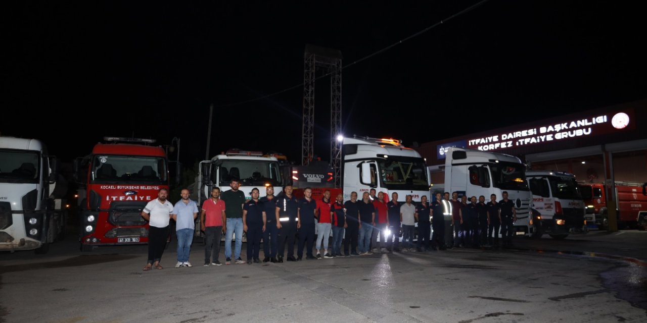 Önce Sakarya şimdi Manisa, gece yarısı alev operasyonu;