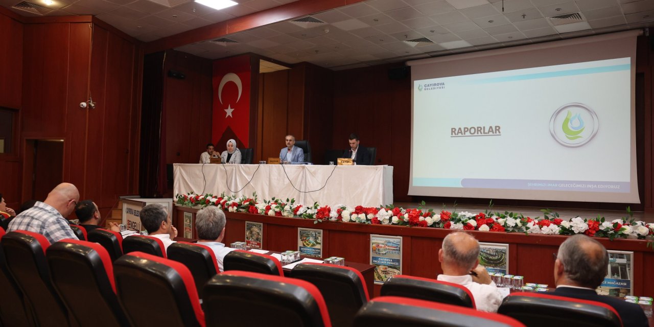 Çayırova’da Temmuz ayı meclis toplantısı