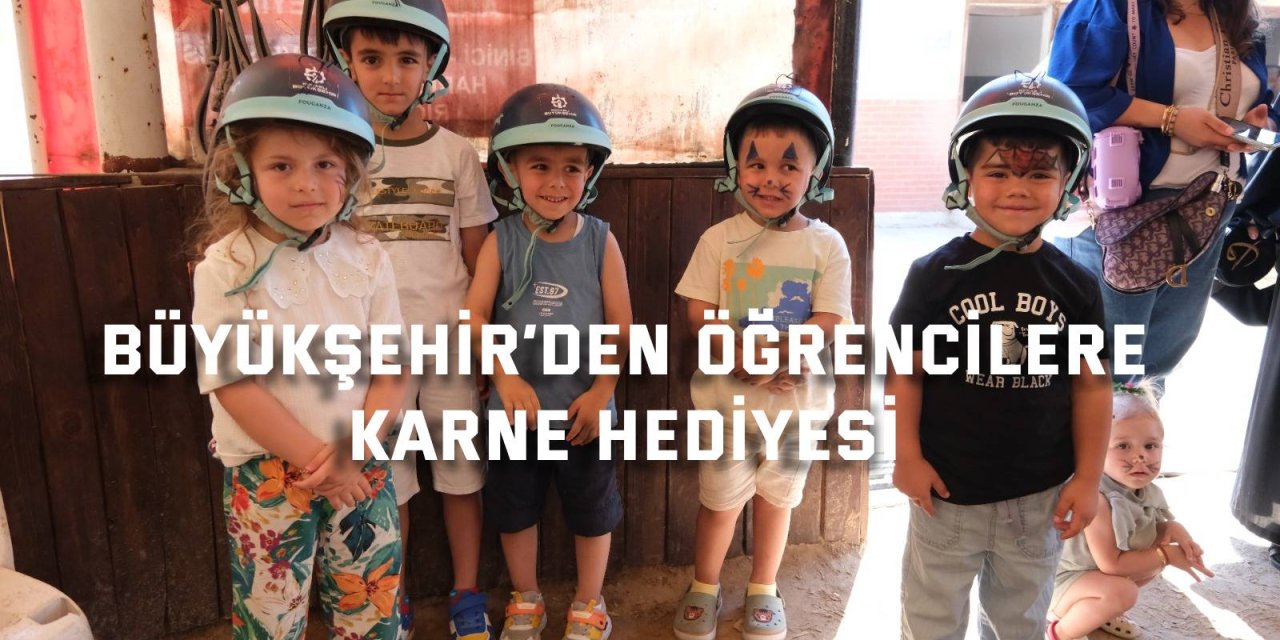 Yaz tatiline at üstünde ‘merhaba’ dediler