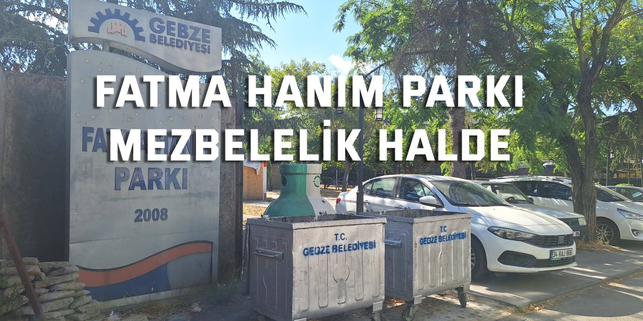 Fatma Hanım Parkı Mezbelelik Halde