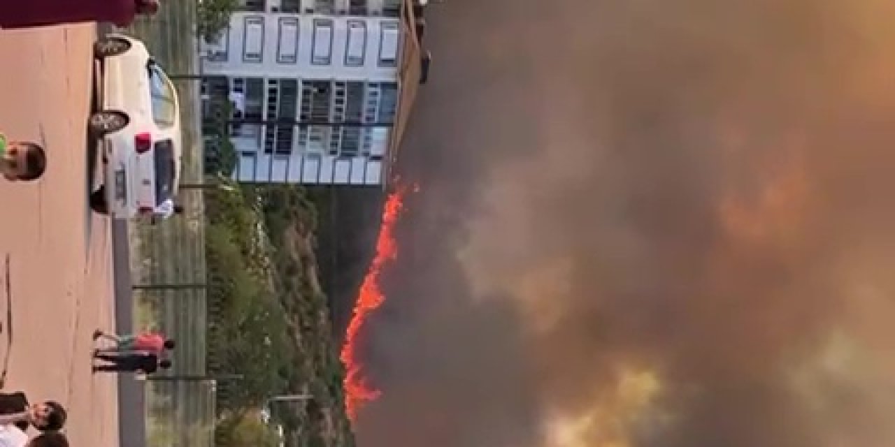 Ormanlık Alanda Çıkan Yangın Söndürüldü, Soğutma Çalışmaları Devam Ediyor