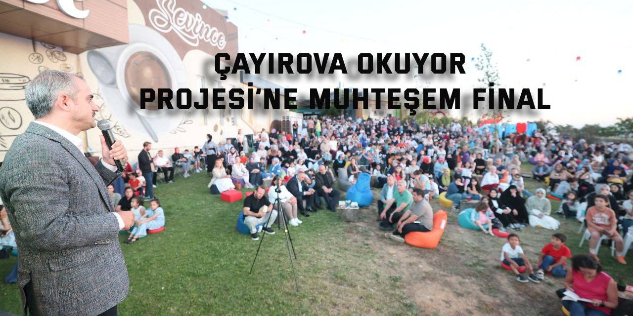 Çayırova Okuyor Projesi’ne muhteşem final