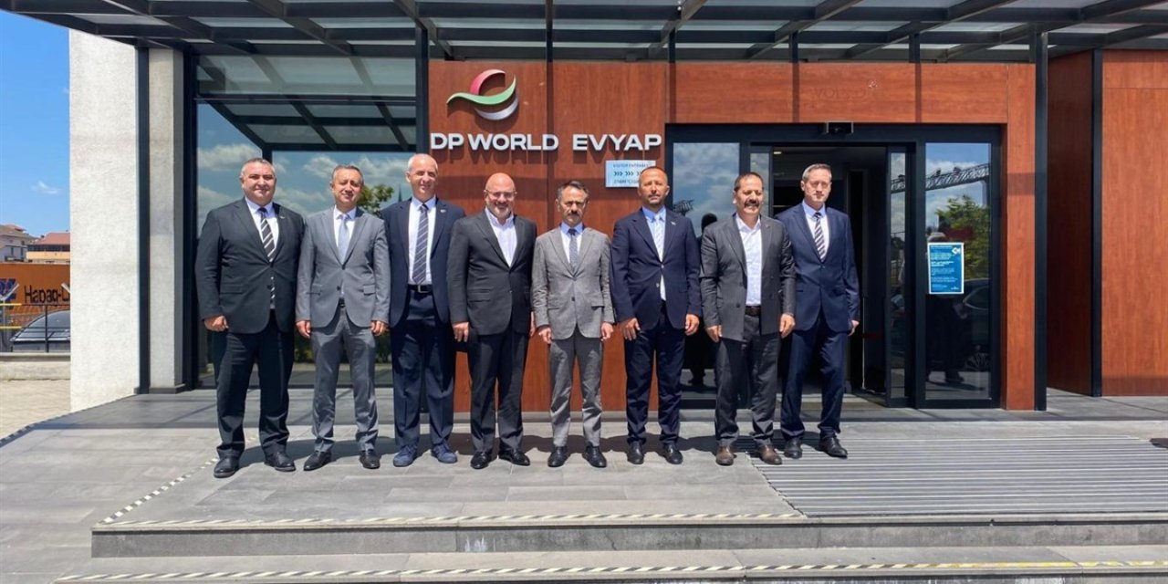 Vali Aktaş, DP World Evyap  Limanı’nı Ziyaret Etti