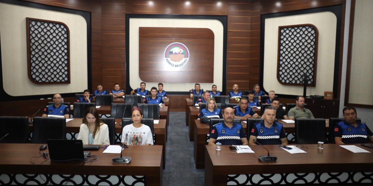 Zabıta personeline çözüm odaklı eğitim