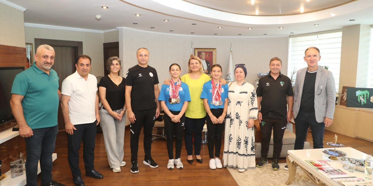 Hürriyet genç jimnastikçileri tebrik etti