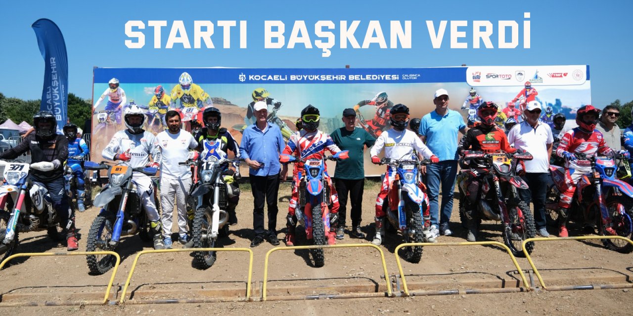 Startı Başkan verdi