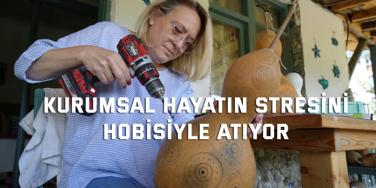 Kurumsal hayatın stresini hobisiyle atıyor