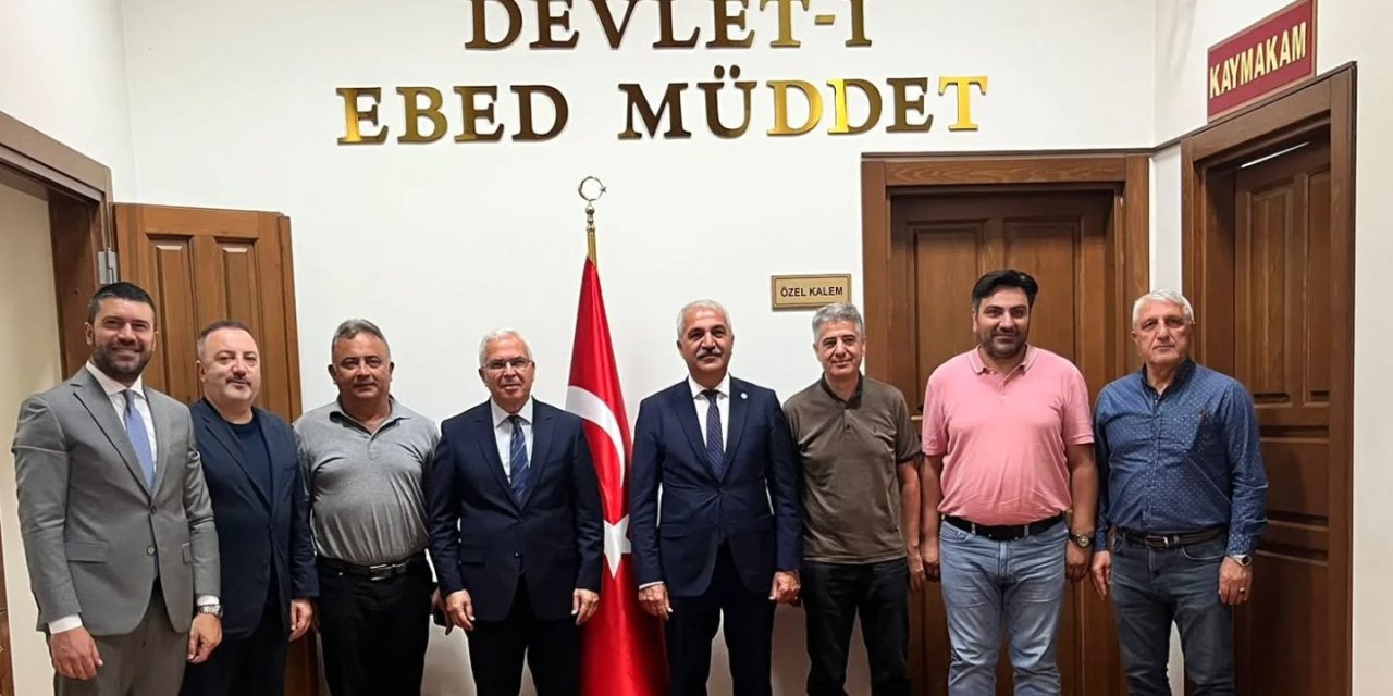 Kaymakam Dönmez'e "Hayırlı Olsun" Ziyareti