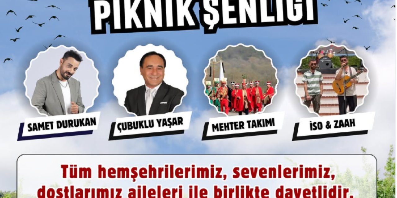 Kocaeli'de Piknik Coşkusu: Geleneksel Piknik Şenliği 13 Temmuz’da Derince’de yapılacak