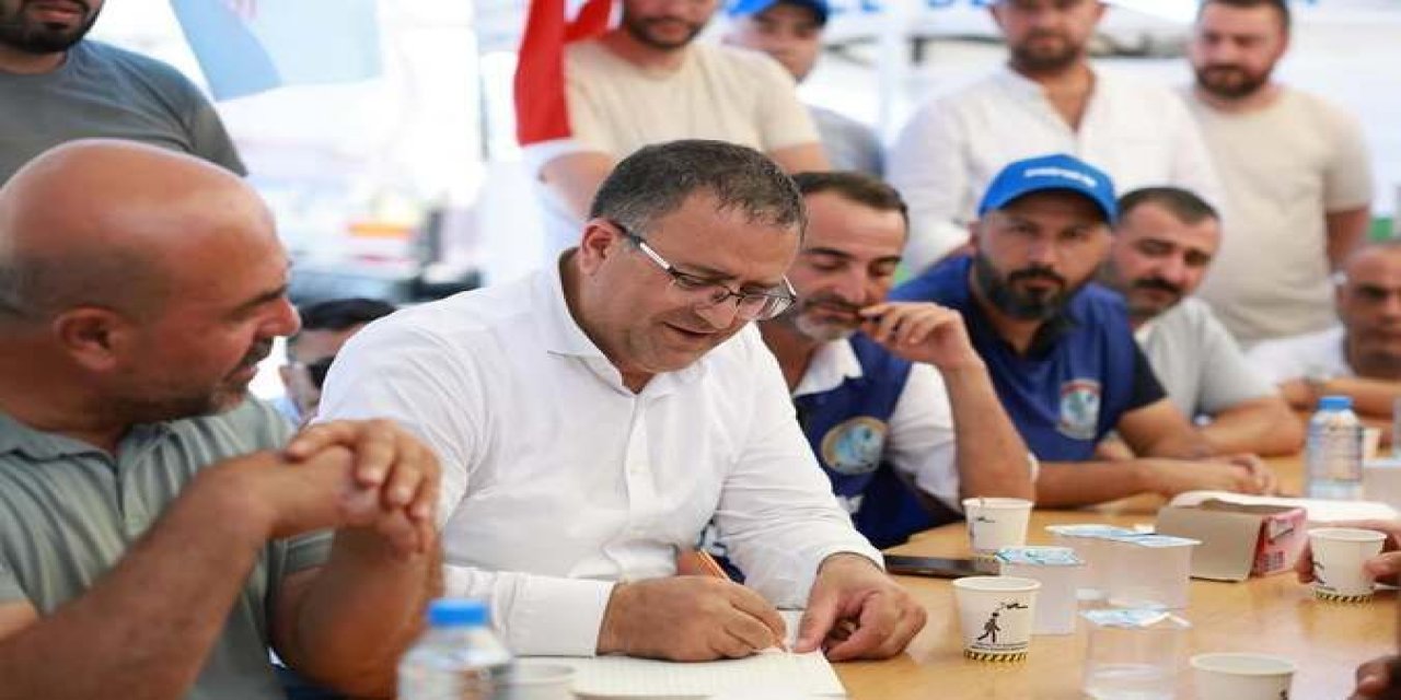 Başkan Gökçe’den grevdeki işçilere destek!