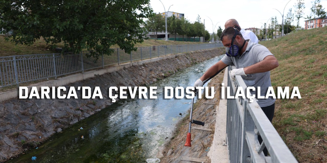 Darıca’da çevre dostu ilaçlama