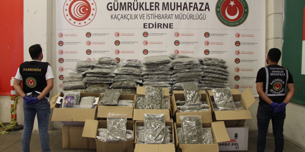 1 milyar 644 milyon TL değerinde uyuşturucu geçirildi
