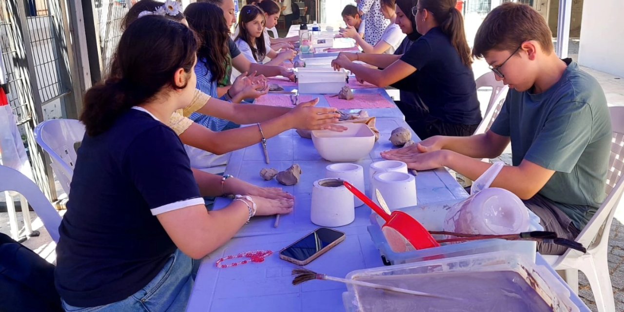 Çocuklar ve Gençler Sanat Dolu 3 Gün Geçirdi