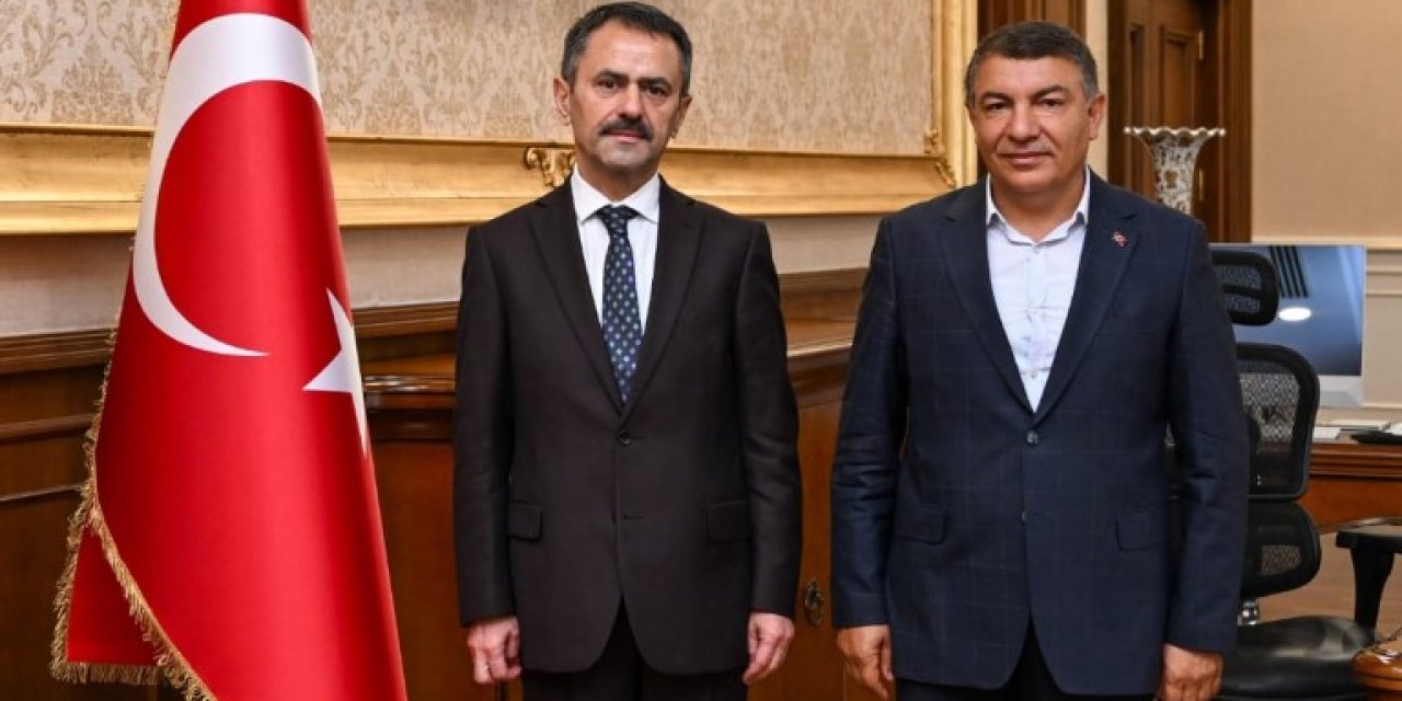 Hamza Şayir, Vali Aktaş'ı Ziyaret Etti