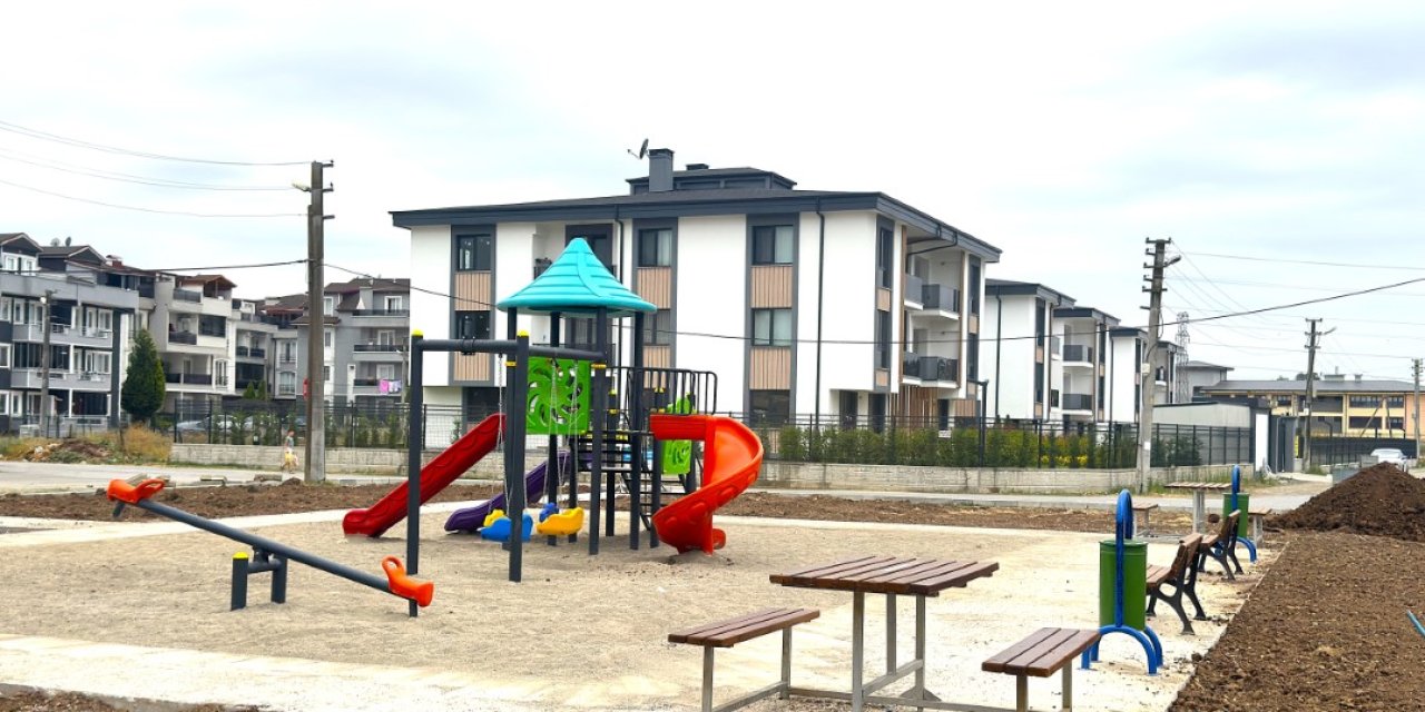 Kartepe’de Çocuklara Yeni Oyun Alanı