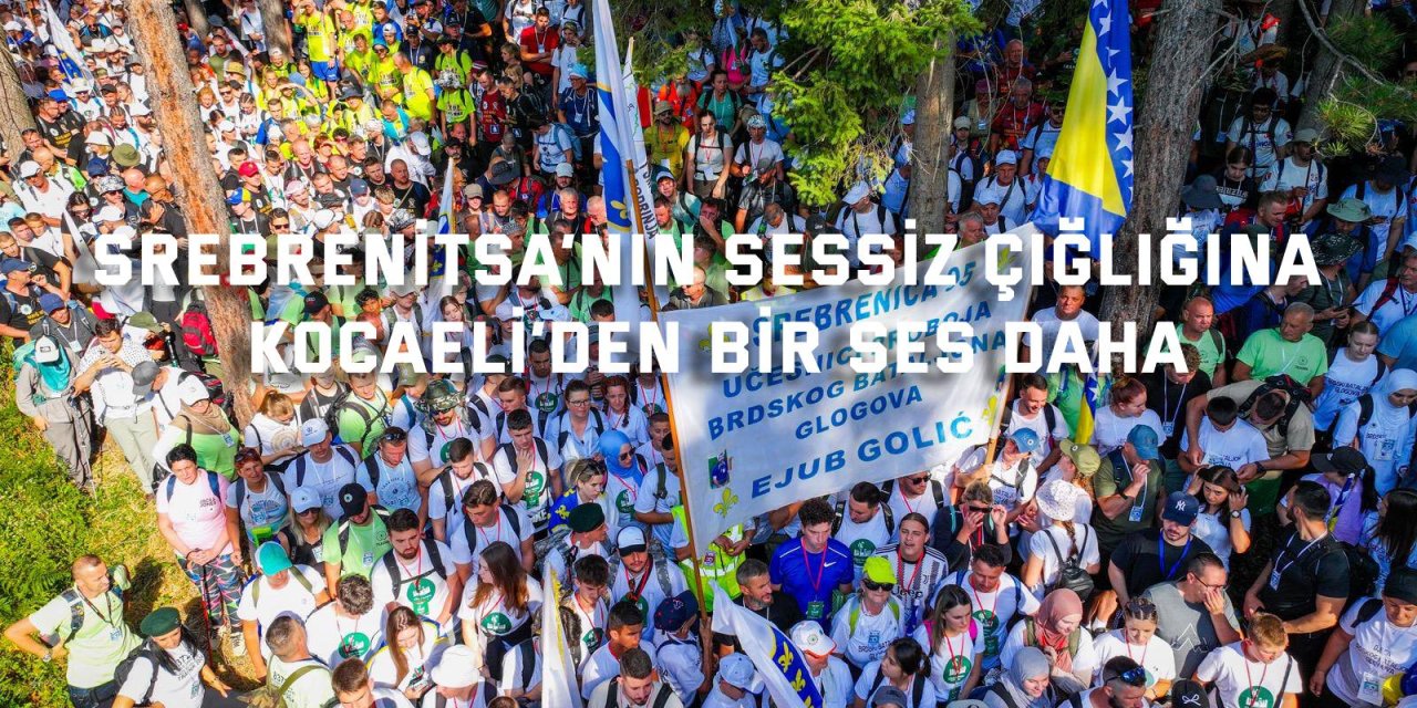 Srebrenitsa’nın sessiz çığlığına Kocaeli’den bir ses daha