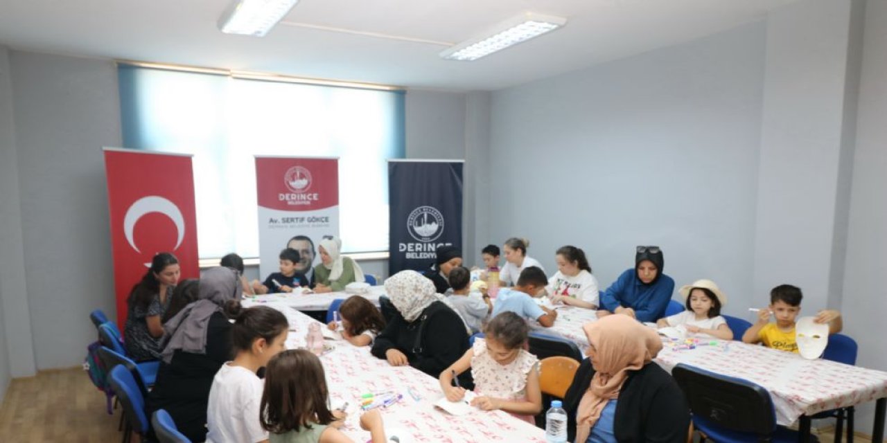 Çocuklar Hayal Gücünü Atölyelerde Keşfediyor