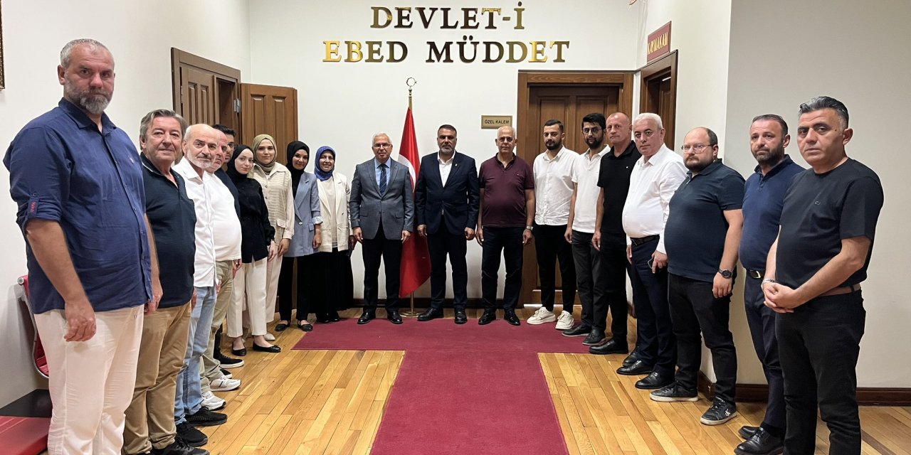 AK Parti’den Kaymakam Dönmez’e Ziyaret