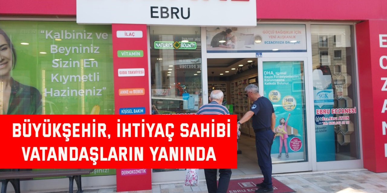 Büyükşehir, ihtiyaç sahibi vatandaşların yanında
