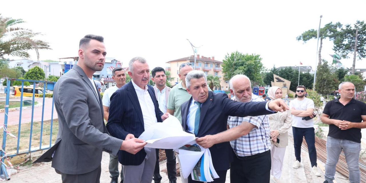 Kandıralılarla bir araya geldi