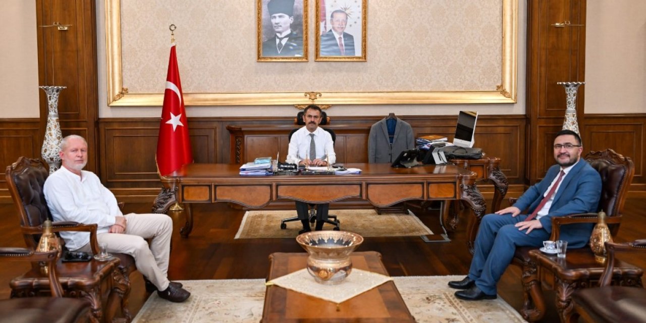 Vali İlhami Aktaş’a Ziyaret
