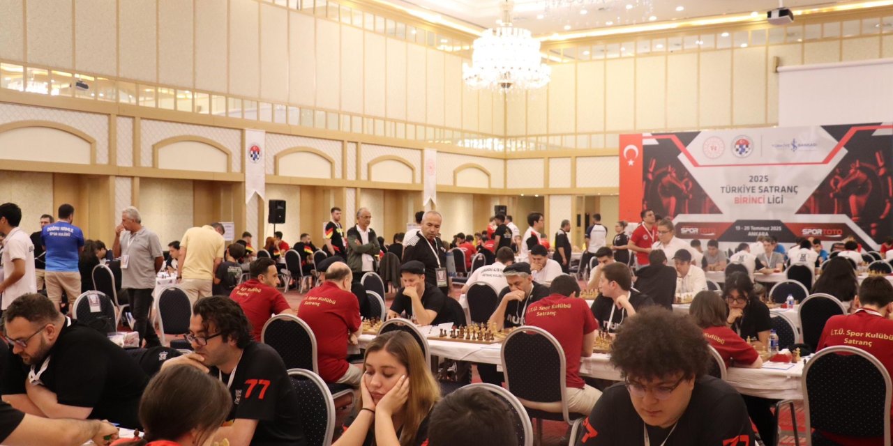 Türkiye Satranç Birinci Ligi’nde ilk hamleler yapıldı
