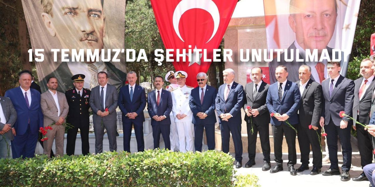 15 Temmuz’da şehitler unutulmadı