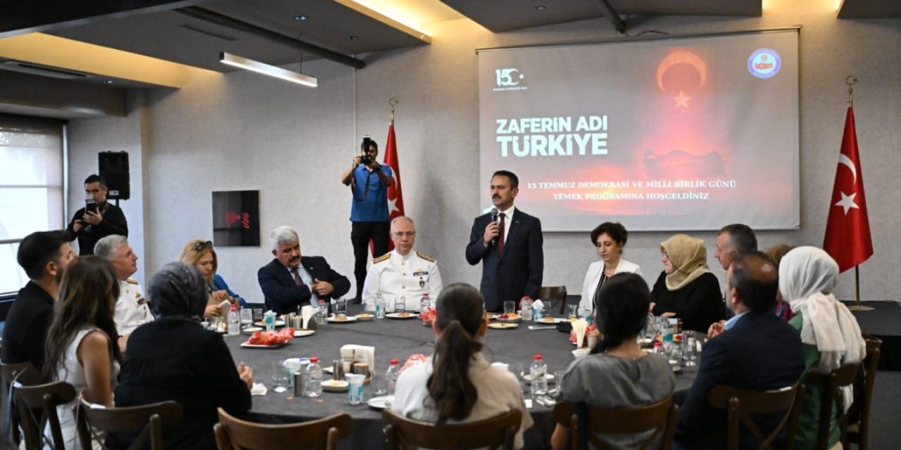 Şehit Aileleri ve Gaziler Onuruna Yemek Verildi