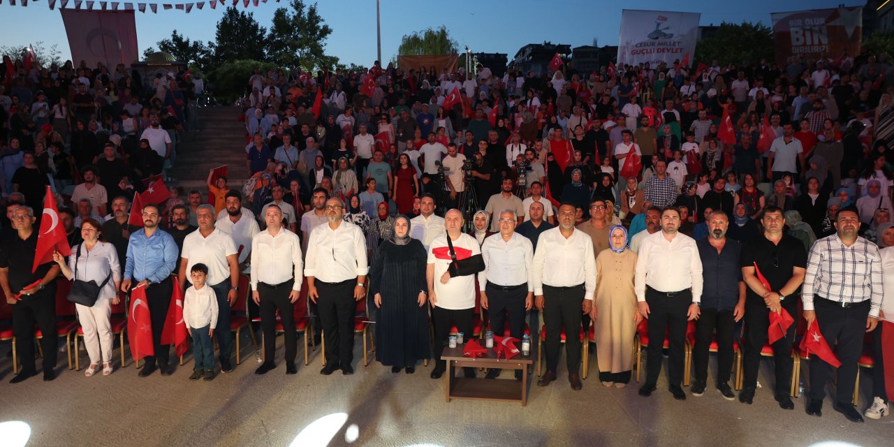 Darıca’da 15 Temmuz Demokrasi ve Milli Birlik Günü