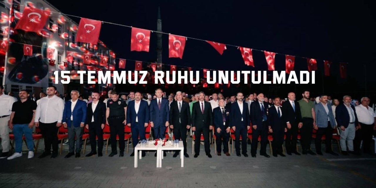 Dilovası’nda 15 Temmuz Ruhu Unutulmadı