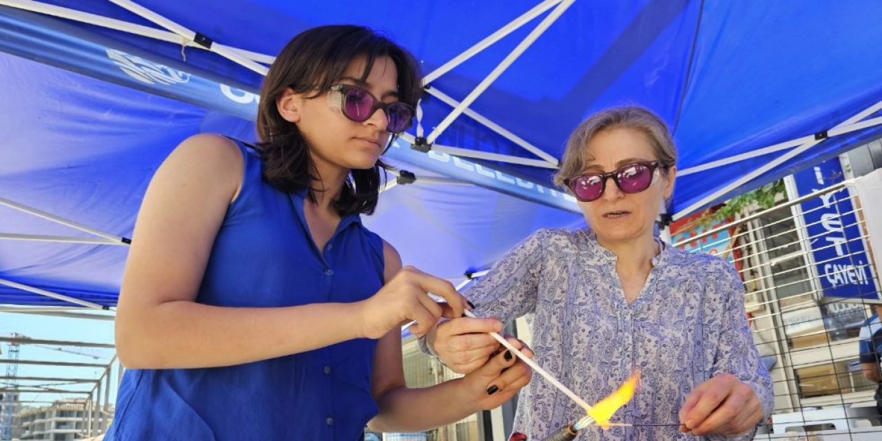 Çocuk ve gençler sanatla buluştu