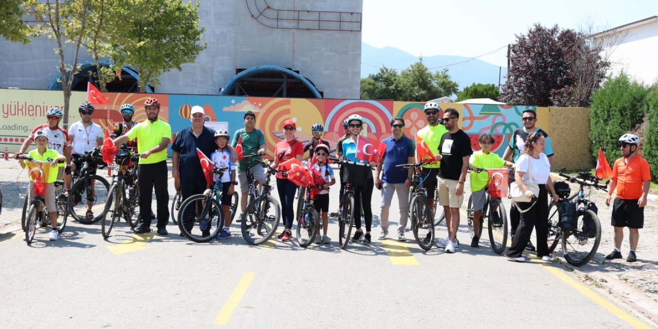 Kartepe’de 15 Temmuz  İçin Pedallar Çevrildi