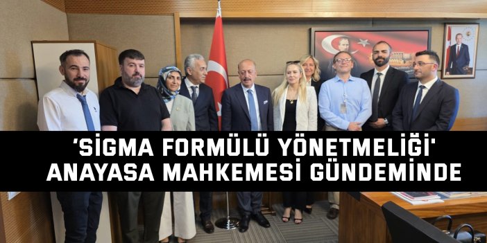 ‘Sigma formülü yönetmeliği' Anayasa Mahkemesi gündeminde